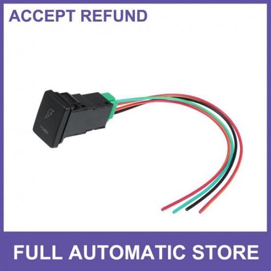 

Power Push Button Switch with Connector Wire Single for Toyota