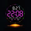 New LED Electronic Alarm Clock Multi-function Clock Digital Bedside Electronic Clock with Night Light