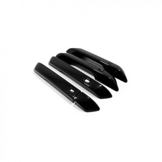 For Kia Carnival -2025 Glossy Black Side Car Door Handle molding Cover Trim