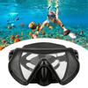 Diving Mask, Outdoor Adult Tempered Glasses Lenses Anti-fog Swimming Goggles Diving Mask for Snorkeling