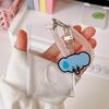 Transparent Credit ID Bank Card Holder Acrylic Photocard Photo Case Organizer Cartoon Key Chain Pendant Passport Pocket Sleeve