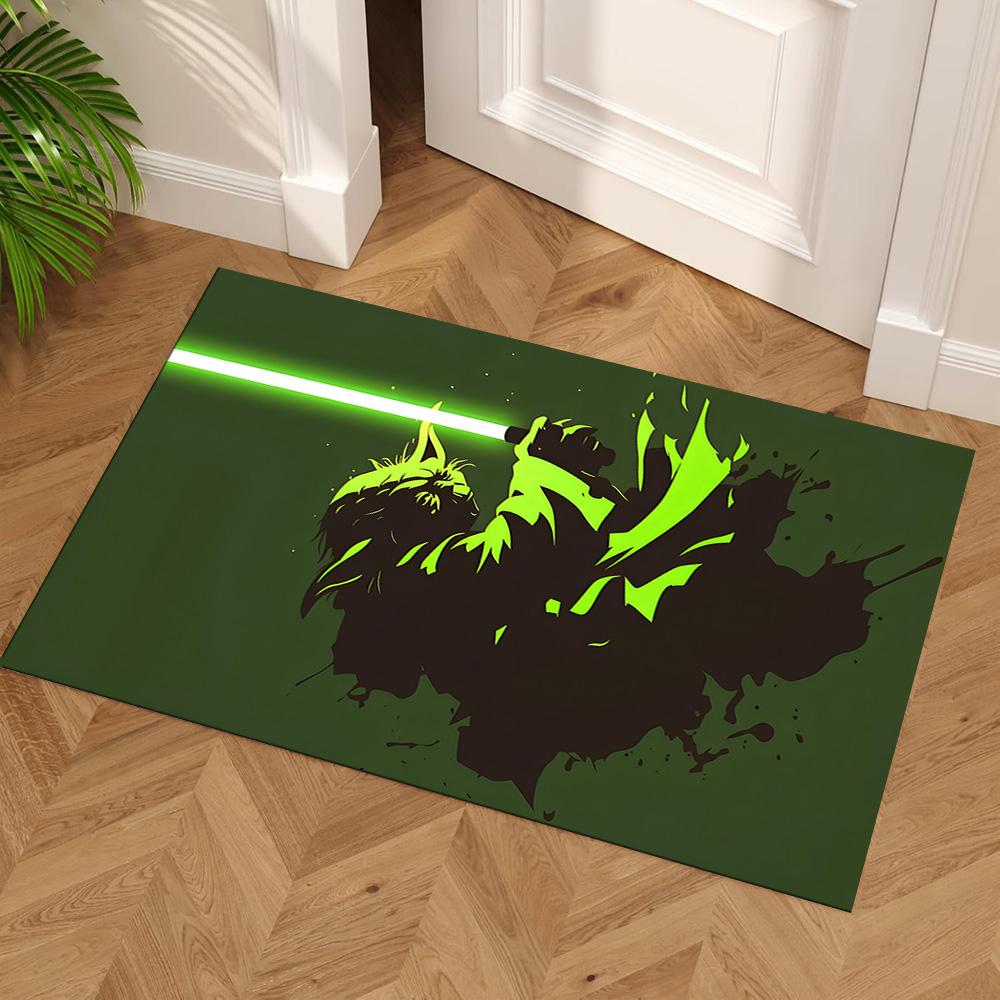 Star Wars Floor Mat Suitable for Foyer Study Room Kitchen Dining Room Antislip Carpet Anime Office Decor Best for Christmas