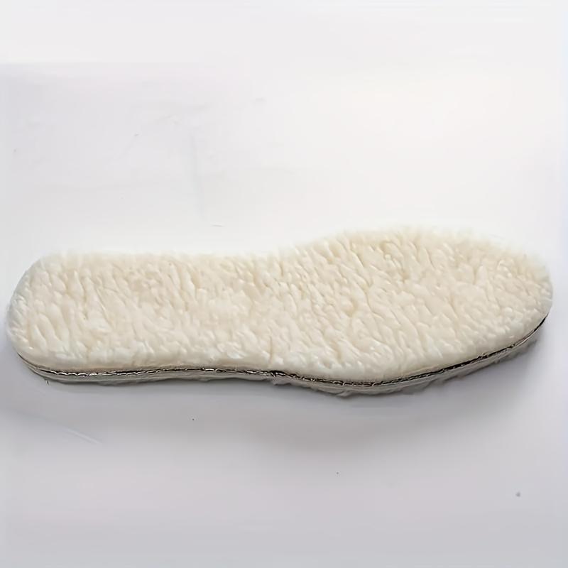 Unisex Adult  Warm Sheep Cake Velvet Insole, Moisture-Proof And Cold-Proof, Breathable Double-Sided Winter Foot Protection, Warm Insoles