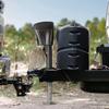 Carrello di traino elettrico 5000 libbre Jack a timone motorizzato per rimorchio RV e camper