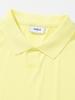 20TH HOLE Women'S Ribbed Tone-On-Tone Embroidered Short Sleeve Collared T-Shirt [Yellow]