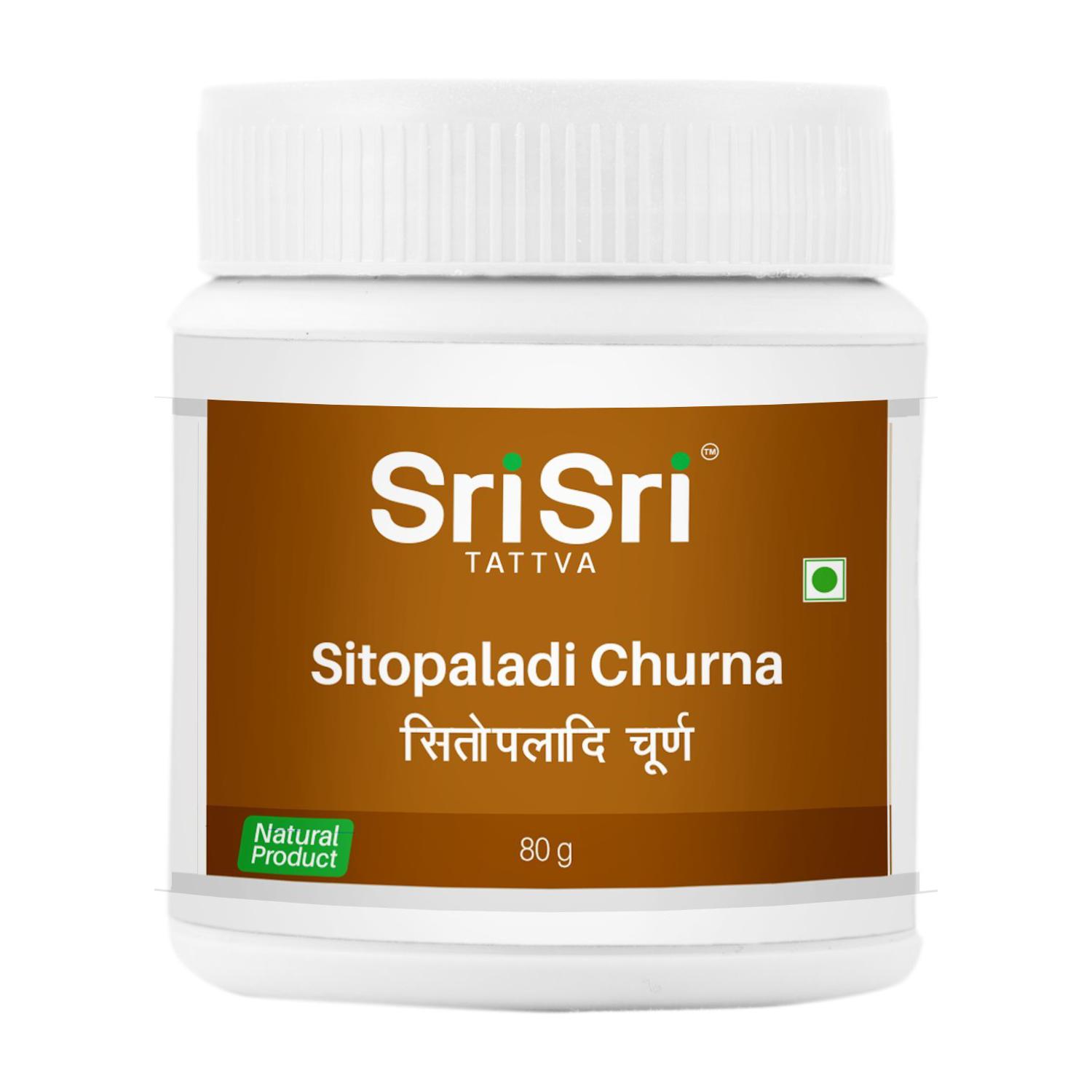 

Сітопаладі Чурна (80 г), Sitopaladi Churna, Sri Sri Tattva