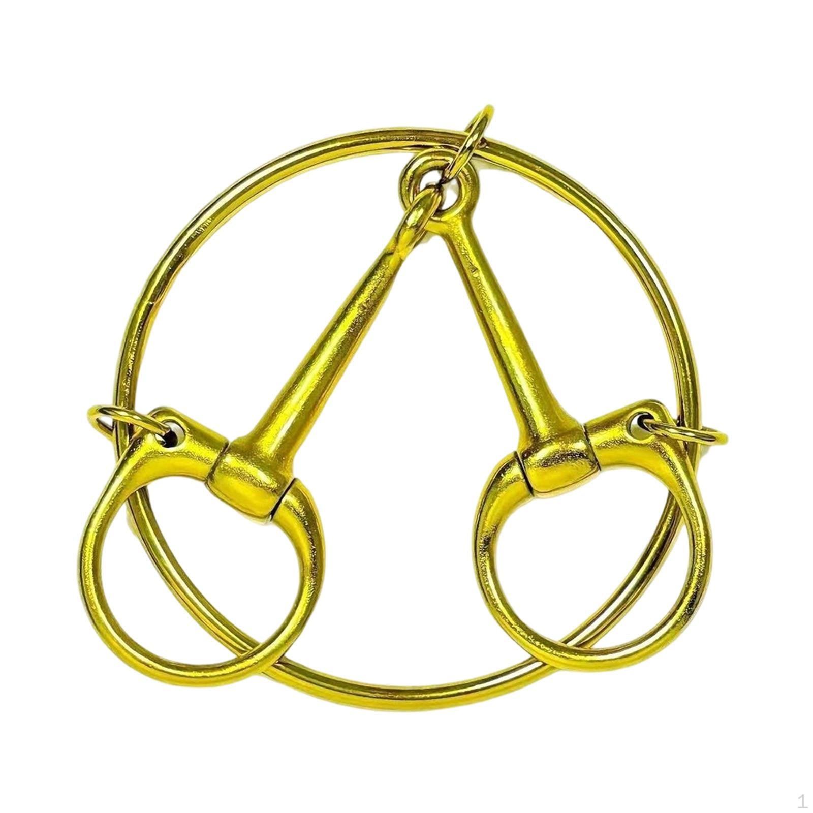 

Horse Snaffle Bit Mouthpiece, Easy Control ,Practical Lightweight