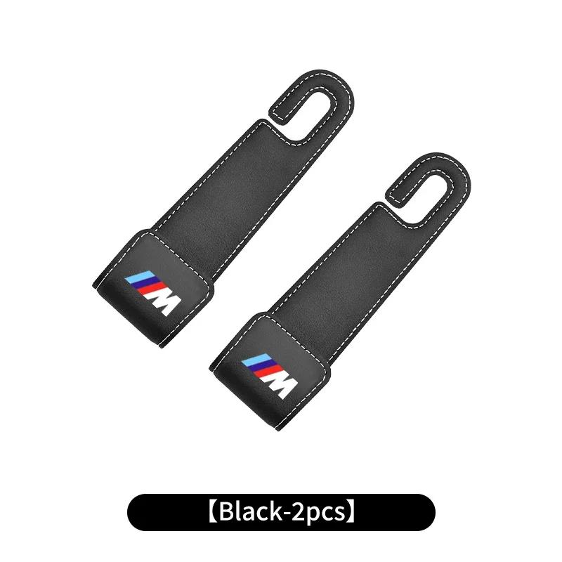 Car Sticker 2025 Hot Hidden Car Back Seat Hook Headrest Suede Accessories For BMW Motorsport X1 X3 X5 E39 E46 E90 F20 E60 F30 E3