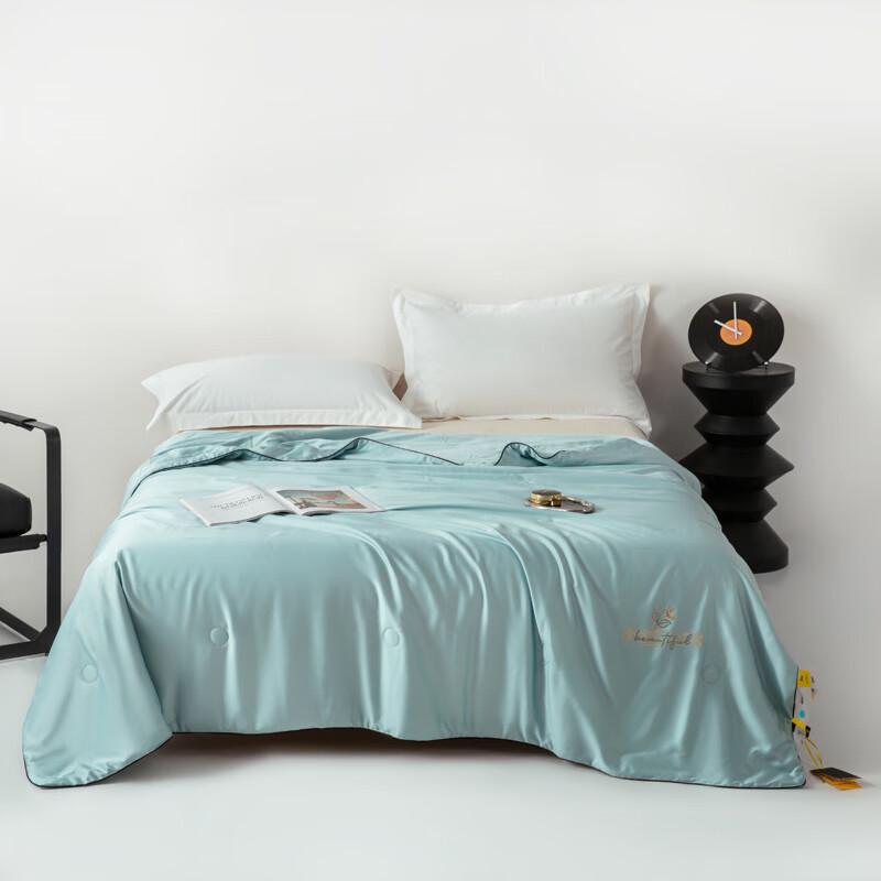 Aosimeng Lenzing Tencel Ice Silk Summer Quilt with Mulberry Silk Filling