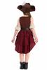 Pinse Clothing Girls' Somali Pirate Halloween Costume