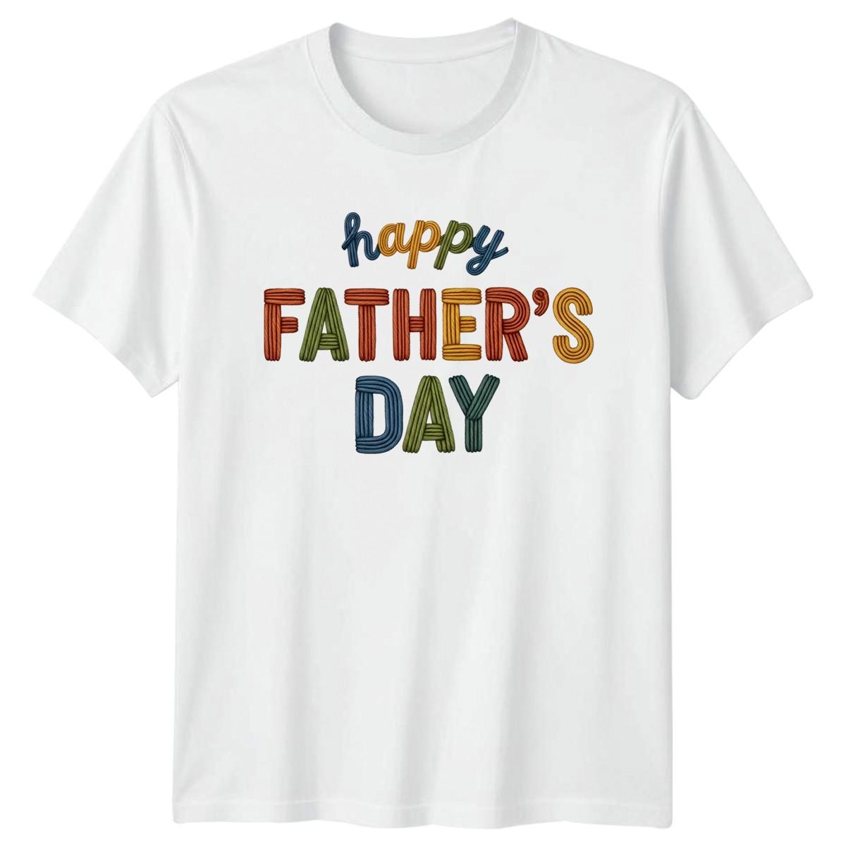 Happy Fathers Day Mens T-Shirt Fathers Day Family Fathers Day Gift For Him S