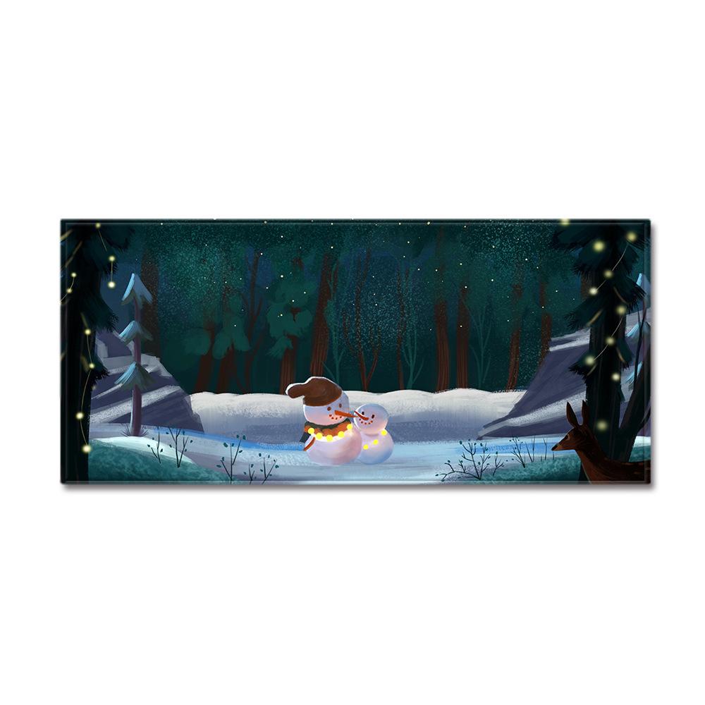 Christmas Kitchen Sand Carpet Doormat Long Floor Mat