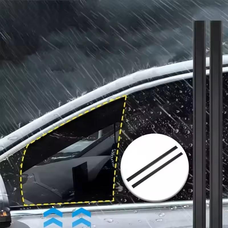 Universal Car Side Window Wiper Blade Portable Auto Glass Mist Removal Cleaning Tool Windshield Defogger Accessory