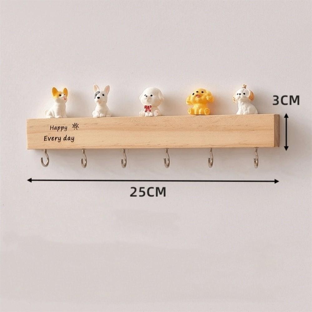 Wall-mounted Entry Wall Key Hook Household Wall Hanging Rack Key Storage Rack  For Storing Keys