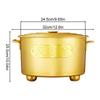Burn Barrel Stainless Steel Heat-Resistant Can Portable Paper Money Burn Bin With Lid For Wood Garbage Garden Backyard Farm