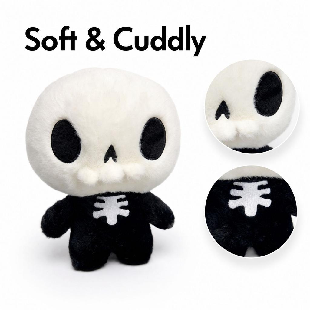 Halloween Skeleton Doll Figurine for Halloween Party Decor and Display