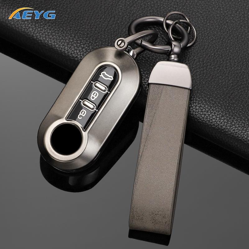 For Fiat 500 Ducato Panda 500L Punto Lancia Musa For Citroen New Design Soft TPU Car Key Case Cover Shell Fob Accessories Bag