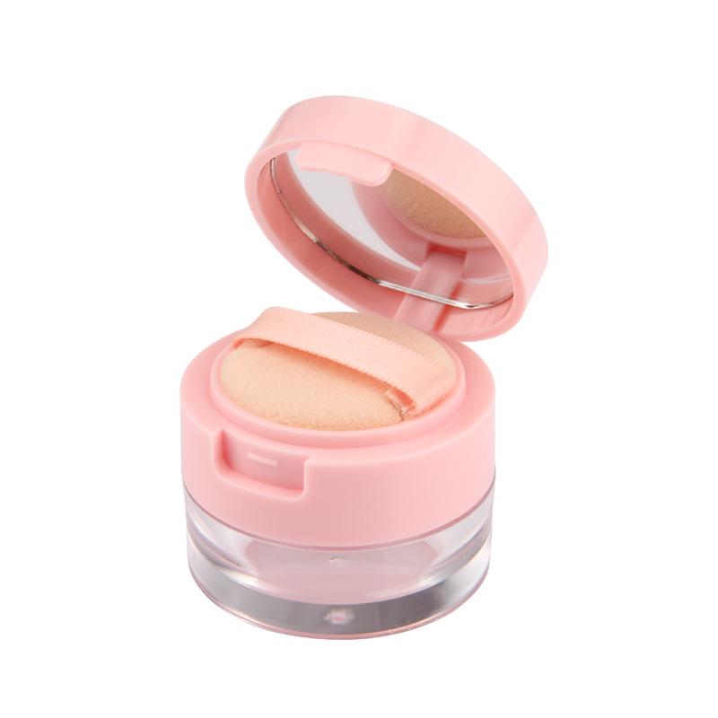 In-Stock Cosmetic Flip-Top Mini Powder Case, 3g/5g Capacity for Setting or Blush