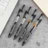 4Pcs Retractable Gel Pens Set Black/Red/Blue/Dark Blue Ink Ballpoint For Writing Refills Office School Supplies Stationery