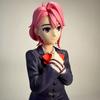 Latest Anime Dandadan Ayase Momo Shiratori Aira Sitting posture Anime Model Model PVC Set Decor Figure Toys Action Figures