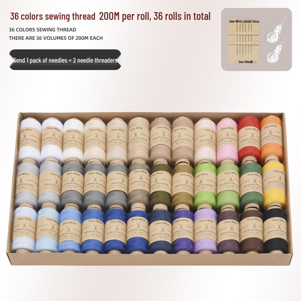 Set de Hilos de Coser Coloridos de Alta Calidad para Coser a Mano y a Máquina
