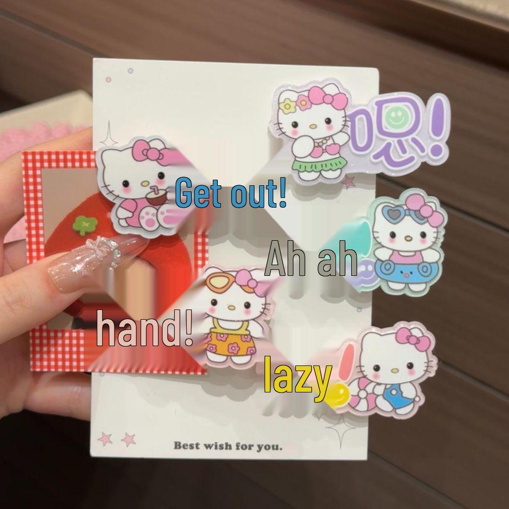 Adorable Candy Cat Hair Clip - Sweet Japanese Duckbill Accessory for Girls