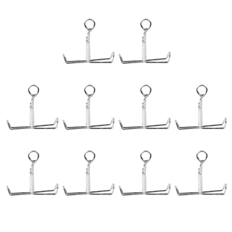 

10Pcs Pinchcock Control Clip Lab Tubing Clip Clamp Water Stopper Spirals Hose Clip For Rubber Hose Liquid Flow Adjust 1