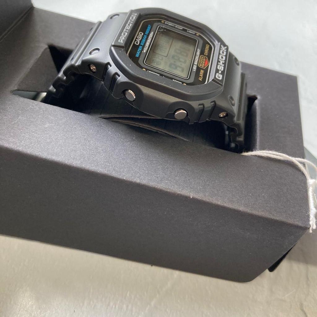 Used CASIO G-SHOCK DW-5600UE-1JF Digital Watch Black