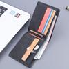 Men’s Frosted Retro Multifunctional Dollar Wallet with Extra Card Slots