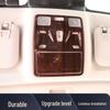 22 Mondeo Carbon Fiber Peach Wood Interior Sticker for Navigation Console & Power Window.