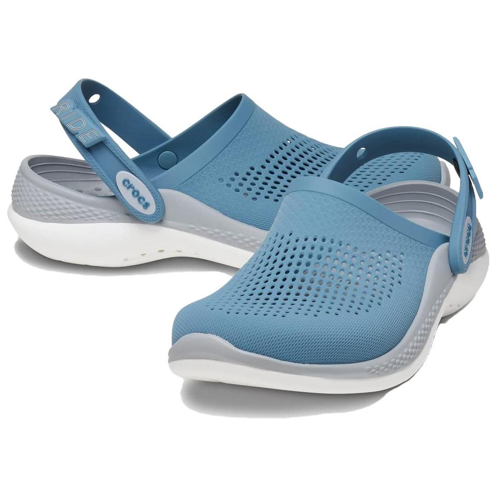 Crocs Literide Comfortable Versatile Clogs Unisex Clogs Blue 206708-4LC