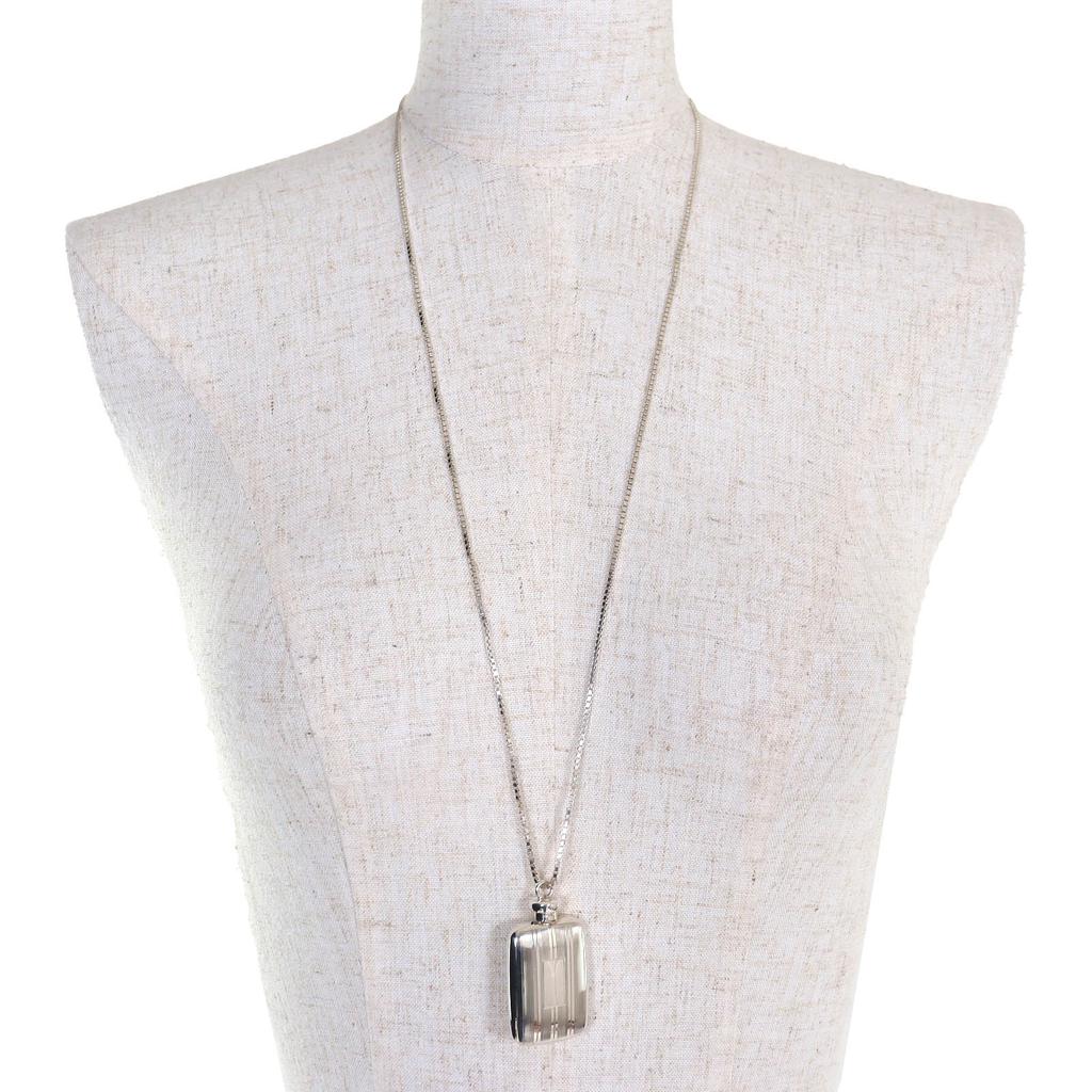 TIFFANY&Co. Perfume Bottle Narrow Venetian Necklace Pendant Silver SV925 Used