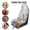 Universal Gym Car Seat Towel Cover - All-Season Front Seat Protector for Workout 