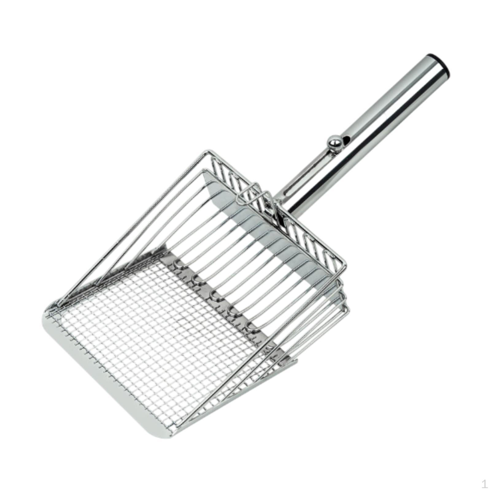 

Cat Litter Cleaning Scoop with Comfortable Grip And Open Structure Strip