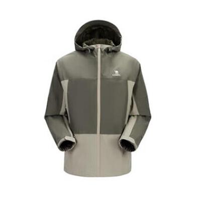 Camel Outdoor Couple's Lightweight Hooded Jacket