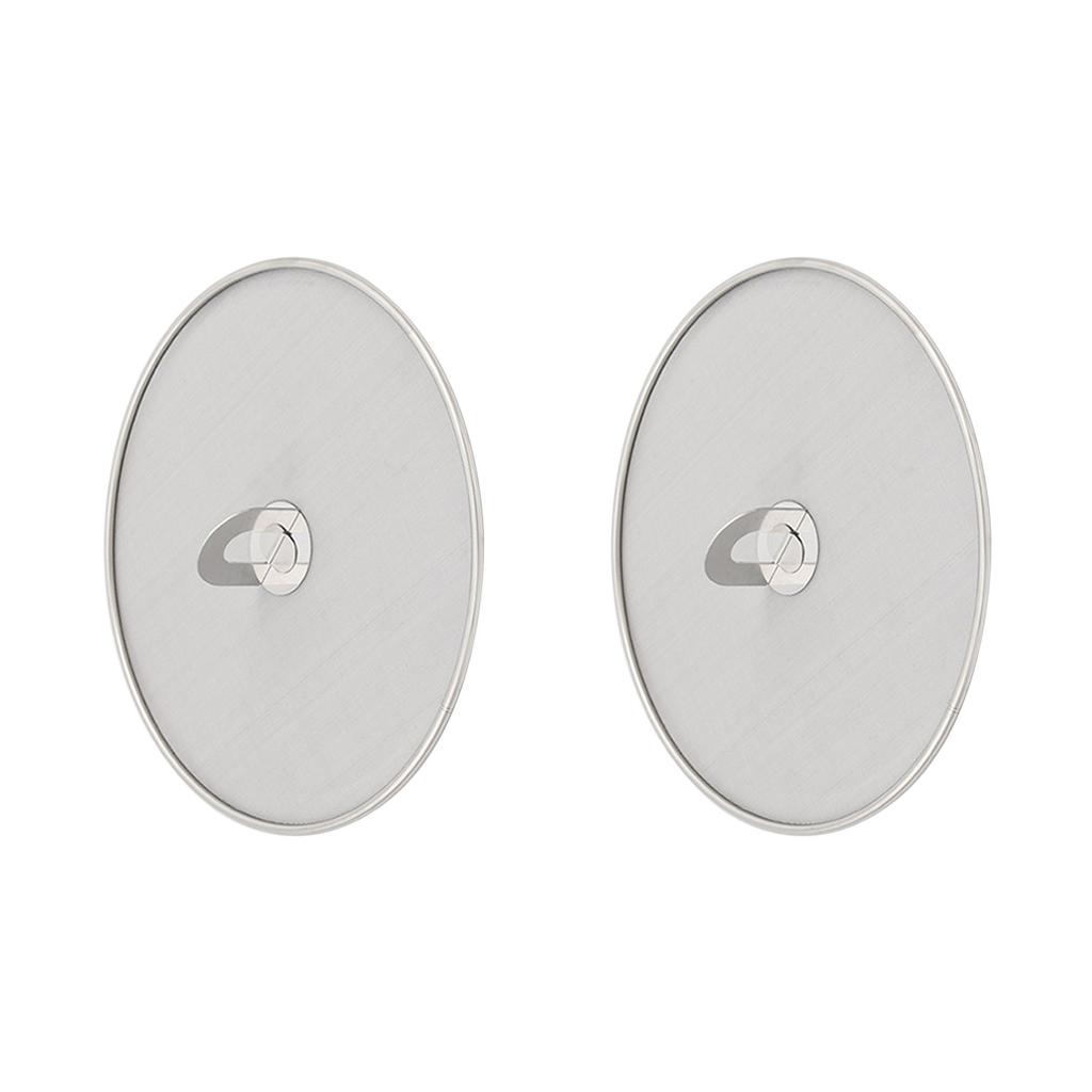 Metal Frying Pan Cover Splatter Screen Kitchen Tool Splatter Screen Spill Proof Kitchen Oil Proofing Lid Splatter Shield