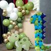 1Pcs 73cm Dinosaur Frame KT Board Without Balloon Party Decor for Birthday Boy Kids Gifts Home Party Decoration Only KT Board