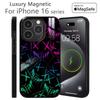 Fashion DJ M-Marshmello Phone Case For iPhone 16 15 14 13 Pro Max Plus Mini Magnetic Magsafe Wireless Charging Cover