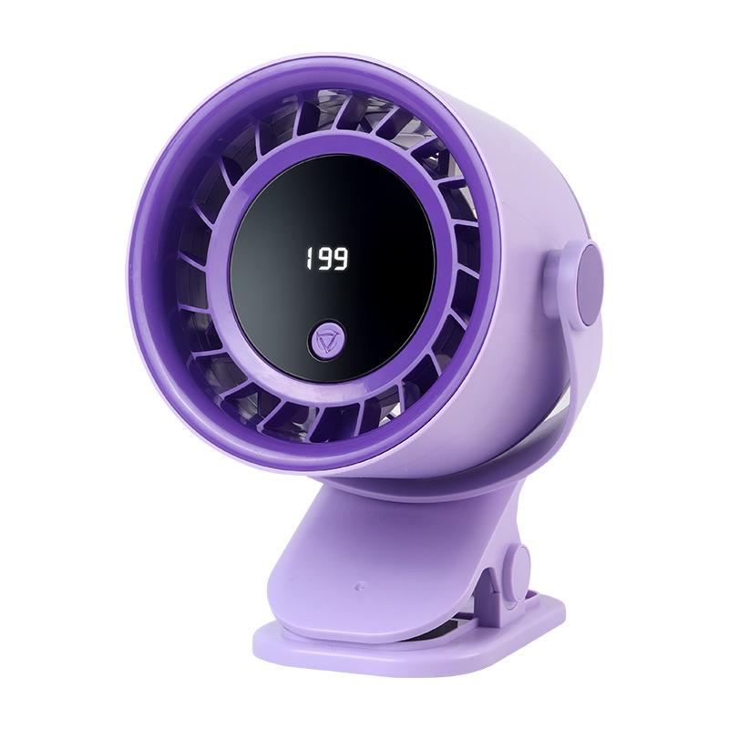 Adjustable Desk Clip Fan - Powerful Wind for Office, Dorm, or Bedside Use