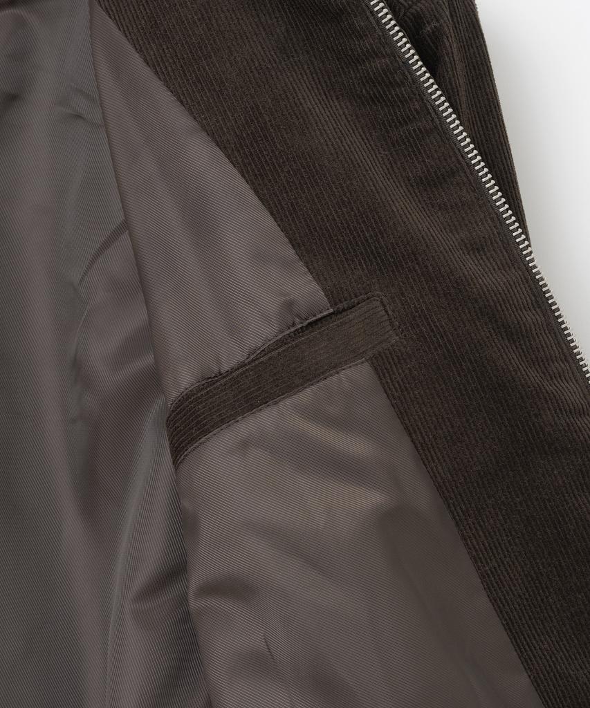 Millo Archive Furnet Corduroy Blouson [Deep Brown]