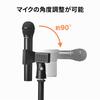 SANWA SUPPLY Microphone Stand MM-SPST2N2