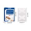60Pcs Anti-Snoring Mouth Sticker Adult Night Sleep Lip Nose Breathing Improving Patch Mouth Correction Orthosis Tape