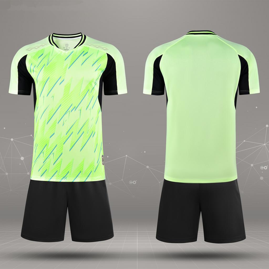 Mens Kids Boys Soccer Set Short Sleeve Soccer Rugby Football Jerseys Uniforms Shirts Shorts Suit Sports Clothing Custom Printing