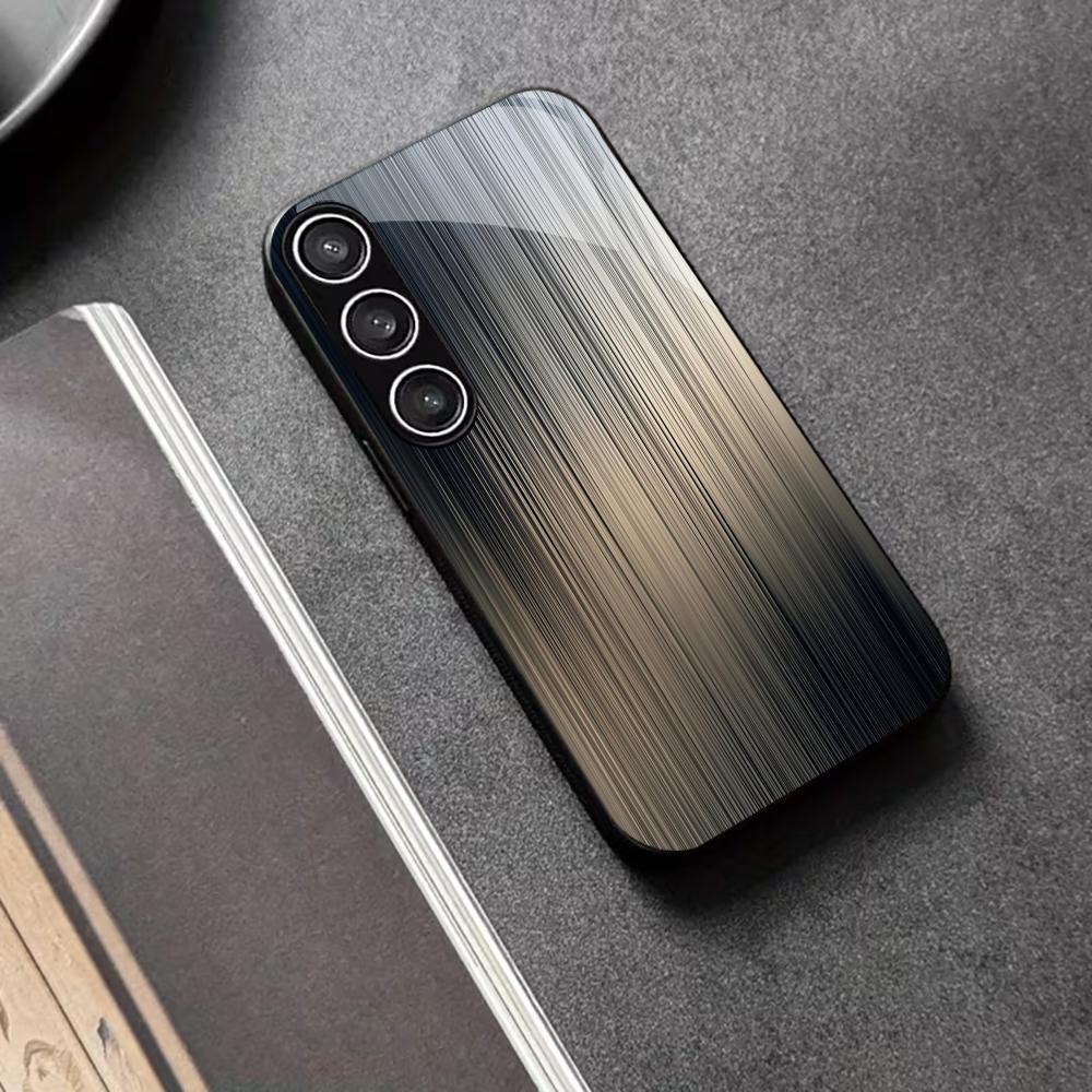 Men's section Temperament PhoneCase Glass PhoneCase for Samsung Galaxy S26 S25 S24 S23 S22 S21 FE Ultra Plus Dropresistant
