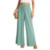 Women's Comfortable Cotton Linen Wide-Leg Drawstring Pants