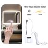 Touch Sensor LED Bathroom Mirror with Defogging and Dimmable Strip