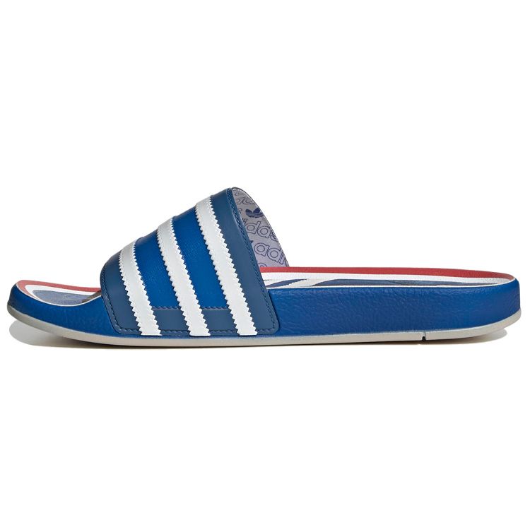 

Adidas Adilette Premium Slides SL72 Мужские кроссовки Blue Cloud-White Hi-Res-Red FX4429