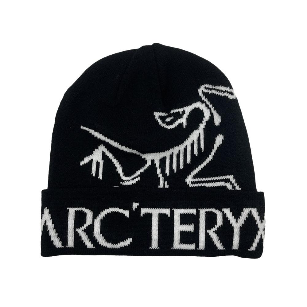Beanie Thread Knitted Hat Word Bird Warm Woolen Cap Unisex Hip-hop Style Hat  In Autumn Winter
