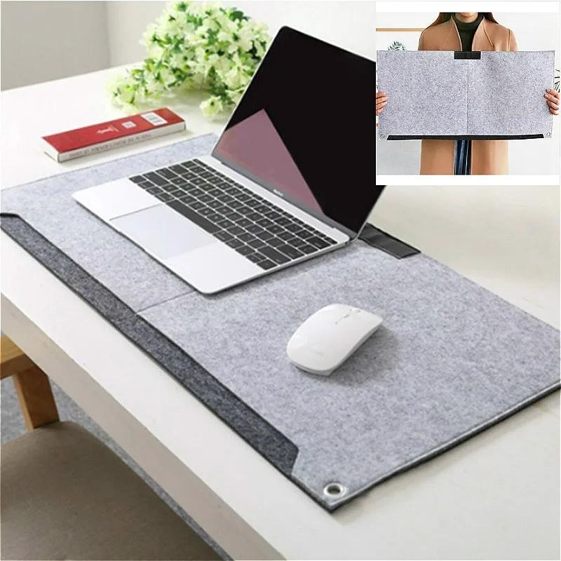 Datamaskinbord Bord Filtmatte Kontorpult Musematte Holder Laptopvesker Pute
