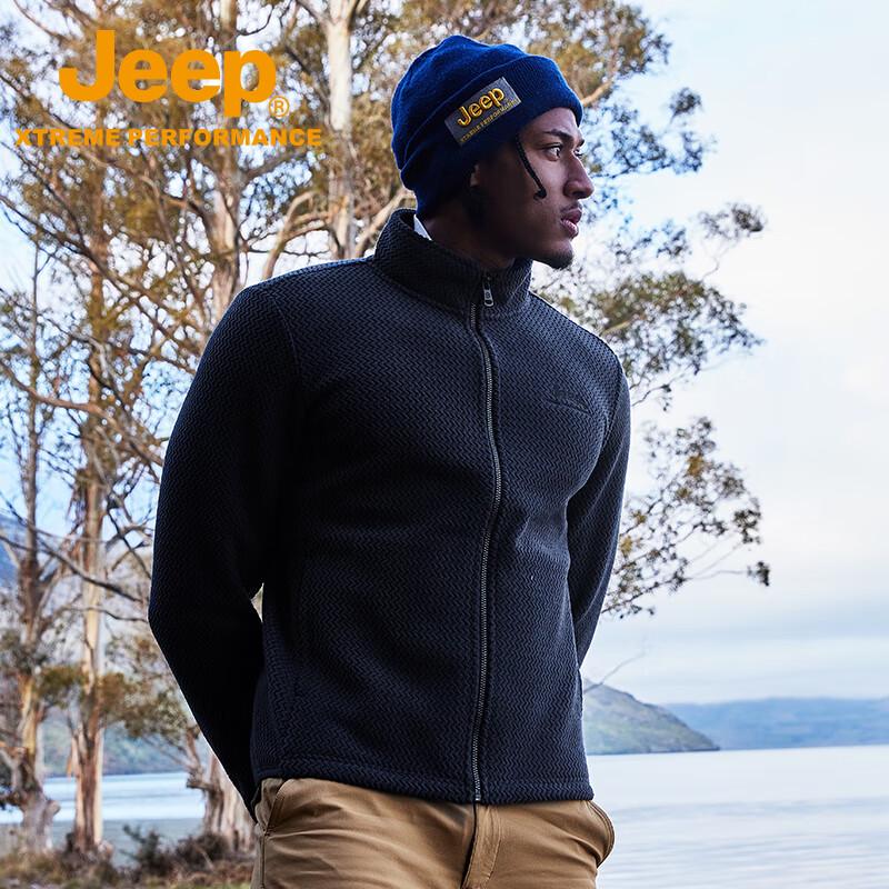 Jeep Men's Winter Outdoor Fleece Jacket